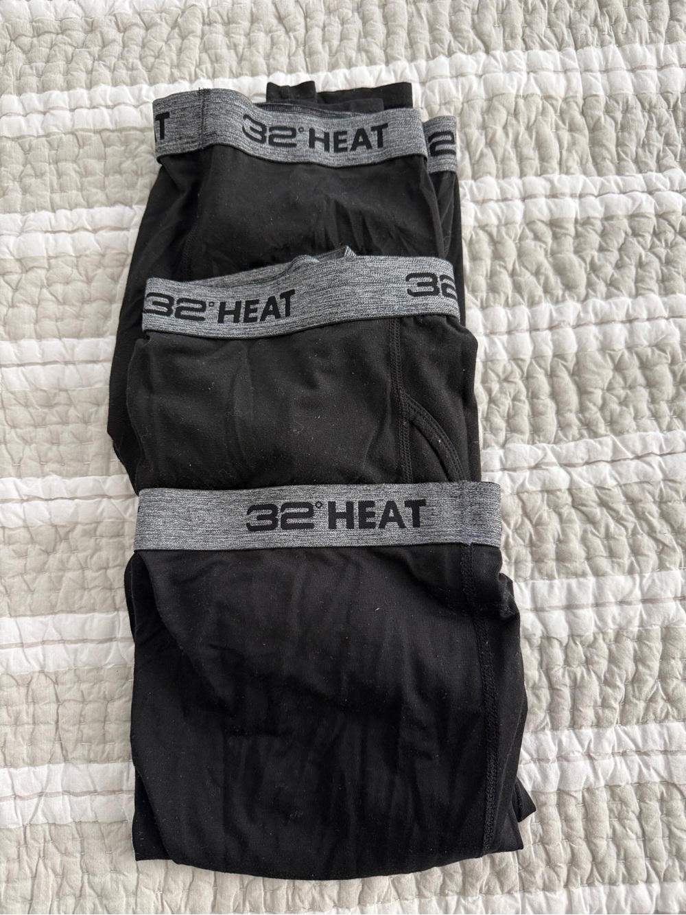 32 Degrees Thermal Underwear Pants- 3 Pack